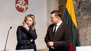 Kajsa Ollongren, Laurynas Kasčiūnas