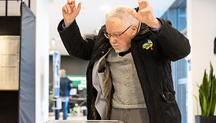 Vytautas Landsbergis i&scaron; anksto balsavo Seimo rinkimuose