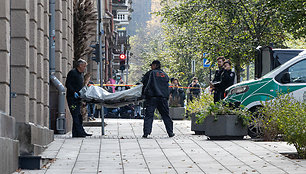 Vilniaus centre nušautas advokatas ir pašauti 2 policijos pareigūnai