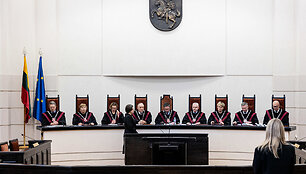 Dalios &Scaron;traupaitės nuosprendžio paskelbimas
