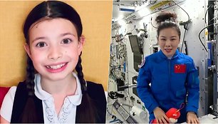 Astronautai tiesiai iš kosmoso bendravo su JAV moksleiviais – atsakė į vaikų klausimus