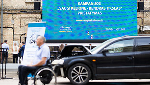 Saugaus eismo kampanijos &bdquo;Saugi kelionė &ndash; bendras tikslas&ldquo; pristatymo renginys