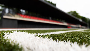 Lietuvos policijos stadione Kalnų parke įvyko iškilmingas atnaujinto futbolo stadiono atidarymo renginys