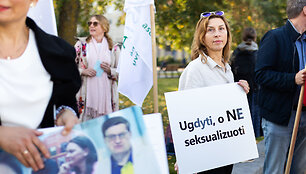 Protesto akimirkos