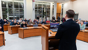 Susitikimas Vilniaus savivaldybėje