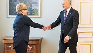 Ingrida &Scaron;imonytė, Gitanas Nausėda
