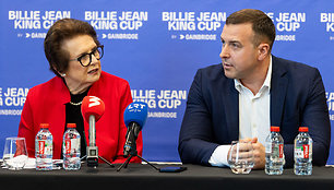 Billie Jean King, Ramūnas Grušas