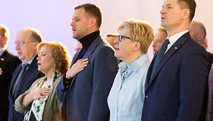 Gabrielius Landsbergis, Ingrida Šimonytė, Paulius Saudargas