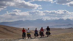 Gurevičių kelionės dviračiais, Mongolija