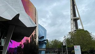 Meno muziejus ir „Space Needle“, Siatlas, JAV