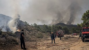 Rodo salą kamuoja gaisrai