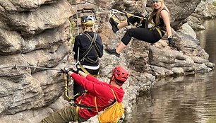 Via Ferrata virš Vltavos upės