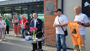 O.Truchano gimimo &scaron;imtmečio sukakčiai paminėti atidengta atminimo lenta