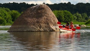 Didžiausias saugomas akmuo Gaidelis