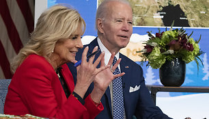 Jill Biden ir Joe Bidenas