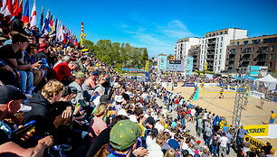 „Pro Beach Tour Futures“ serijos paplūdimio tinklinio turnyro Klaipėdoje finalas.