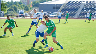 „Kauno Žalgiris“ Jonavoje praleido pirmas, bet išplėšė 3 taškus.