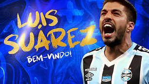 Luisas Suarezas žais Brazilijoje.