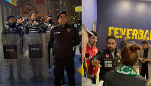 &bdquo;Žalgirio&ldquo; aistruoliai nei&scaron;vydo rungtynių su &bdquo;Fenerbahce&ldquo;.