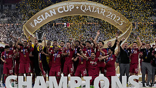 Kataro futbolo rinktinė.