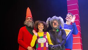 Spektaklio &bdquo;Kakė Makė ir talentų &scaron;ou&ldquo; premjeroje &ndash; garsenybės su atžalomis