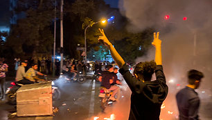 Po Mahsos Amini mirties Iraną drebina kruvini protestai