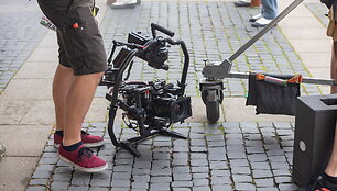 Serialo &bdquo;Sisi&ldquo; filmavimo aik&scaron;telė / Sauliaus Žiūros nuotr.