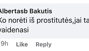 Po Remigijaus Žemaitaičio įra&scaron;u socialiniame tinkle &ndash;&nbsp;patyčių lavina
