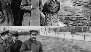 Nikolajus Ježovas ir Josifas Stalinas