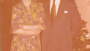 Antonio ir Anos tėvai Vincas Baronas ir Marija Leonora &Scaron;ulcaitė de Baronas