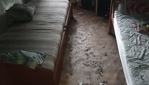 Gaisras Kupi&scaron;kio Vilniaus gatvėje
