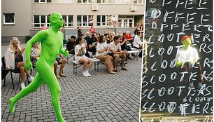 Spektaklis &bdquo;Coffee & Scooters&ldquo; (autorius Tautvydas Galkauskas) 