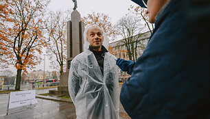 Kauniečių pilietinė meninė akcija &bdquo;A&scaron; (at)stovėsiu iki galo. O Tu?&ldquo;