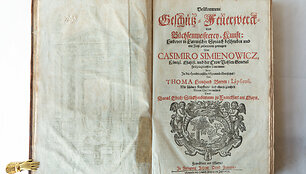 Kazimiero Semenavičiaus (apie 1600&ndash;apie 1651) veikalas &bdquo;Artis magnae artilleriae&ldquo; 