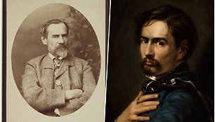 Dailininko Boleslovo Rusecko portretas ir autoportretas