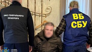 Ukrainos saugumo tarnyba pričiupo du regioninių skyrių vadovus