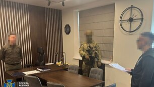 Ukrainos saugumo tarnyba pričiupo du regioninių skyrių vadovus