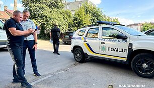 Rivnėje nugriaudėjo sprogimas policijos pastate