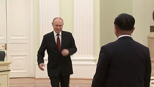 Vladimiras Putinas susitinka su &Scaron;iaurės Korėjos delegacija
