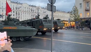 Rusija ruo&scaron;iasi Pergalės dienos paradui