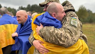 I&scaron; nelaisvės Rusijoje i&scaron;gelbėti karo belaisviai ukrainiečiai