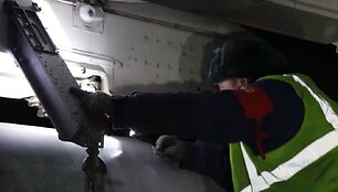 Rusija pakėlė bombone&scaron;ius Tu-95MS su sparnuotosiomis raketomis