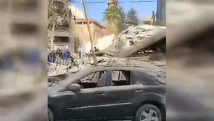 Irano smūgis Damaske