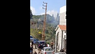 Izraelis smogė Libanui: žuvo &bdquo;Hezbollah&ldquo; dronų vadas