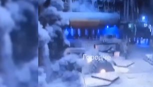 Rusijoje dronas atakavo „Severstal“ plieno gamyklą