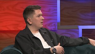 Komikai TV laidoje