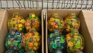 Klaipėdoje sulaikyta saldainių siunta