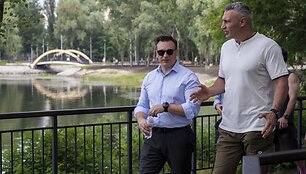 Kyjive atidarytas Vilniaus skveras