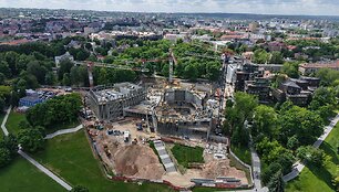 Nacionalinės koncertų salės statybvietė