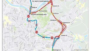 A33 trasos pakeitimas